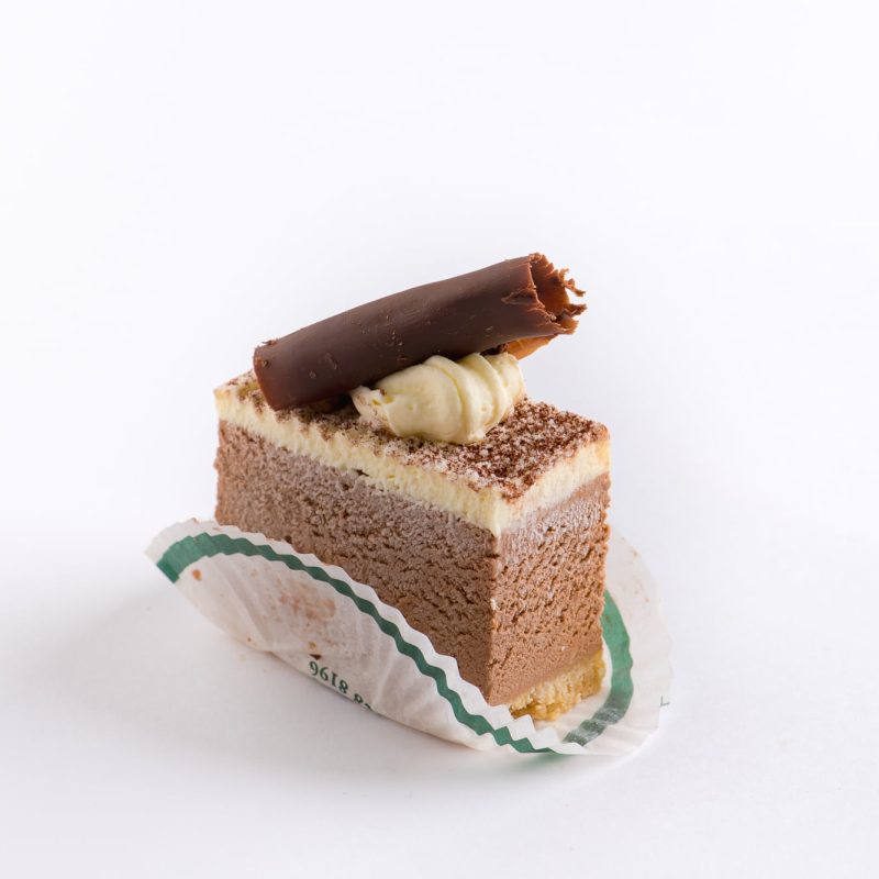 Cheesecake Slice – Chocolate, from the Small Pastries range at Corica Pastries, Northbridge