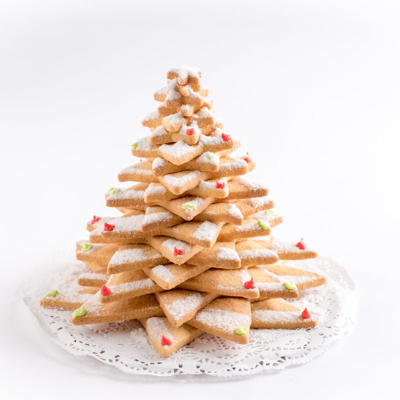 Shortbread Tree, from the Christmas range at Corica Pastries, Northbridge